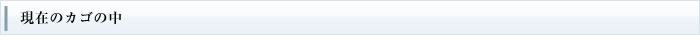 現在のカゴの中